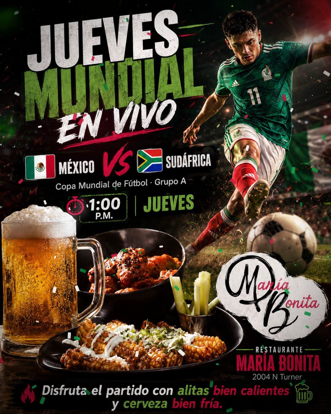María Bonita World Cup Thursday ad