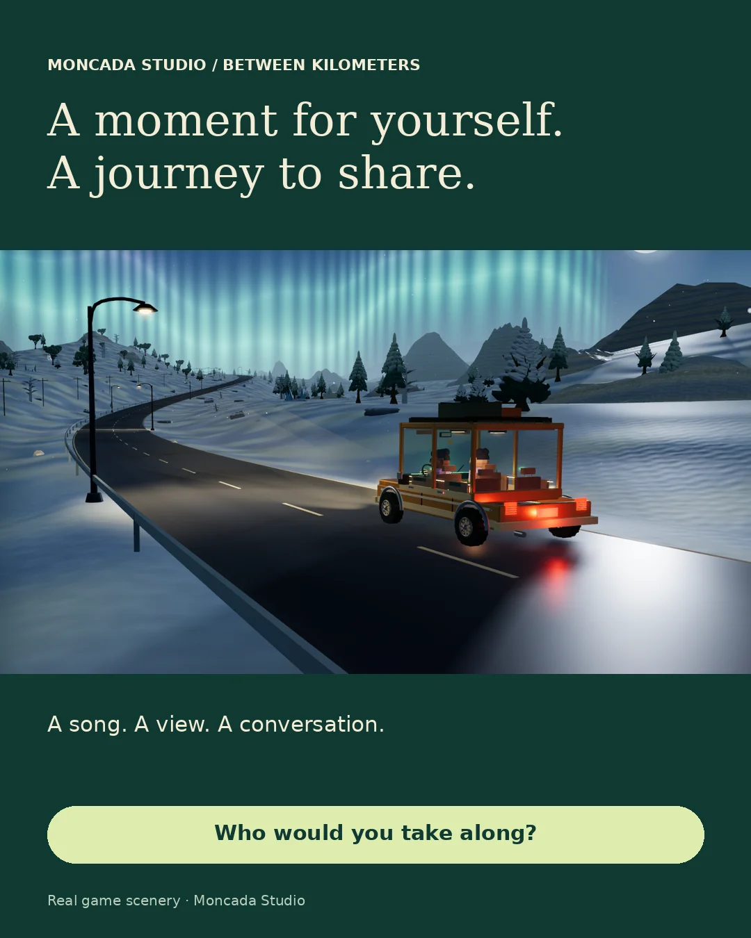 Between Kilometers — A road trip to talk, unwind and share music together
