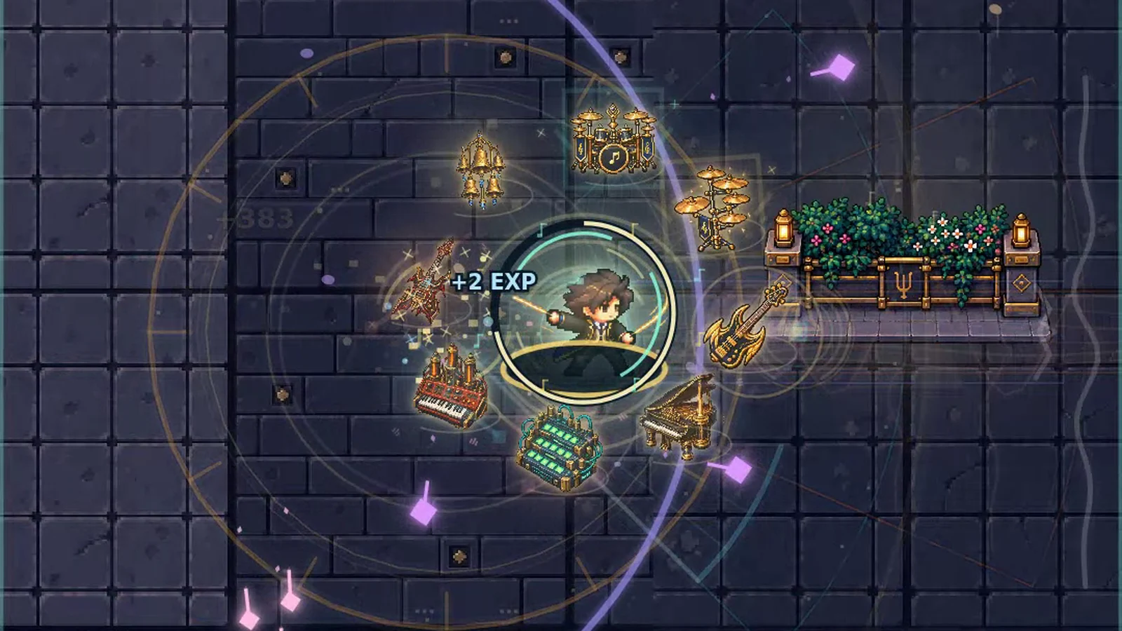 Escena de demostración de PulseForge